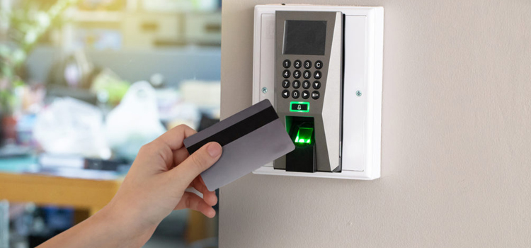 key card entry system West Modesto