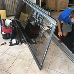 sliding glass door frame repair West Modesto